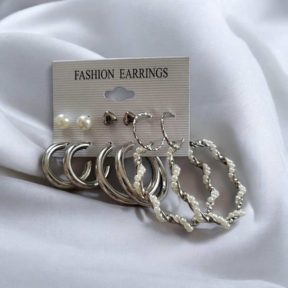Fashion Earrings, Variety Set Hypoallergenic